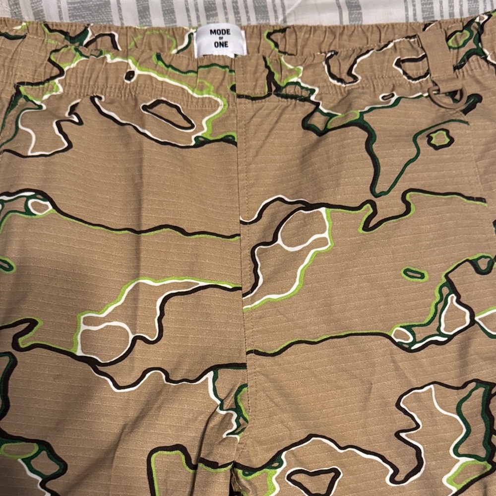 Camouflage Patterned cargo pants